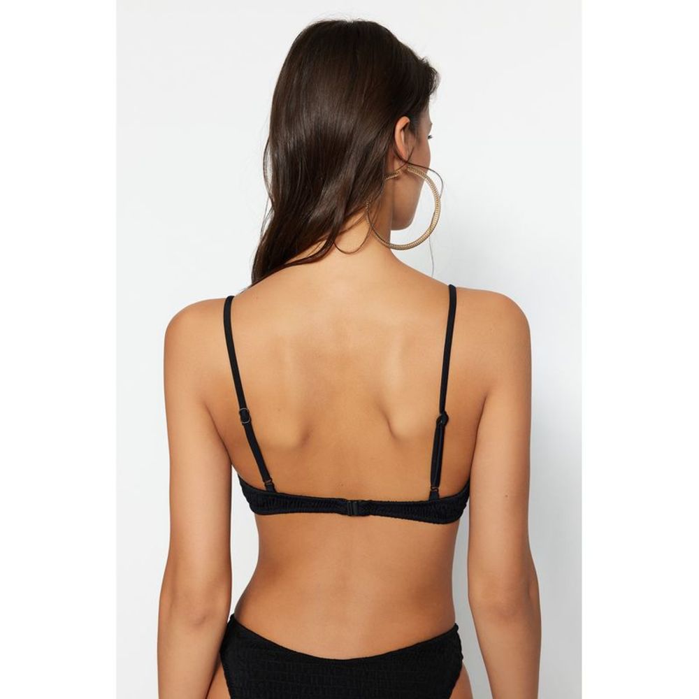 NWT Trendyol Regular fit Woven Bikini Top - Picture 7 of 13